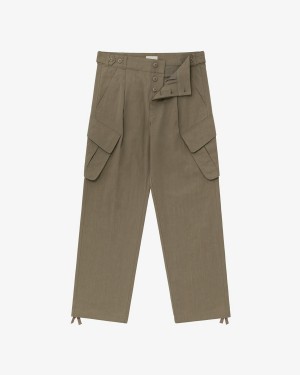 Beige Aime Leon Dore Cargo Women's Pants | TDOIJ9027