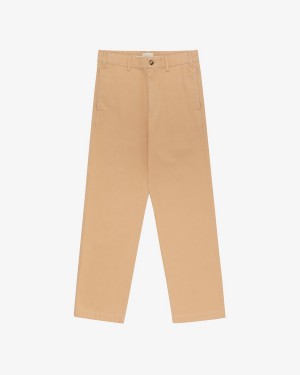 Beige Aime Leon Dore Straight Fit Chino Men's Pants | YIGKL5318