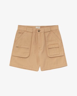 Beige Aime Leon Dore Trail Men's Short | QWJEH5148