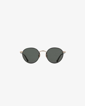 Black Aime Leon Dore Coppola Unisex Sunglasses | LRVYD1647