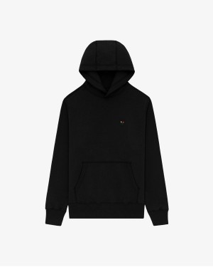 Black Aime Leon Dore Crest Women's Hoodie | CHMPS8210