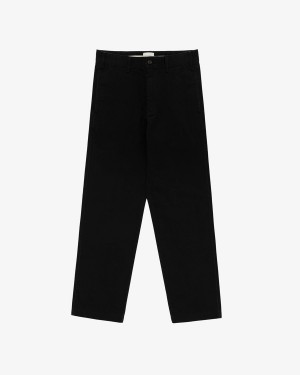 Black Aime Leon Dore Straight Fit Chino Men's Pants | HIVZN4609