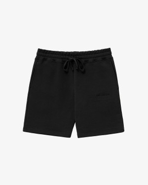 Black Aime Leon Dore Tonal Logo Women's Short | SVGWL4581