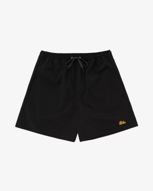 Black Aime Leon Dore Unisphere Nylon Men's Short | PXUGY8302