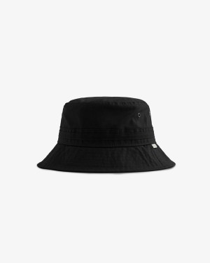 Black Aime Leon Dore Waxed Bucket Men's Hats | ECHLV1345