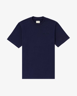 Blue Aime Leon Dore Tonal Logo Unisex Shirts | YFRHS7590