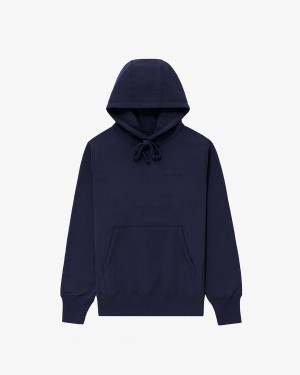 Blue Aime Leon Dore Tonal Logo Women's Hoodie | EVOPG3549