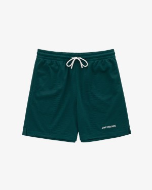 Green Aime Leon Dore Logo Gym Men's Short | WTCUV3682