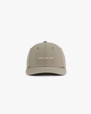 Grey Aime Leon Dore Nylon Sport Unisex Hats | IFOLX7958