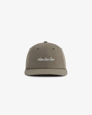 Grey Aime Leon Dore Script Sport Unisex Hats | IDVPJ7684