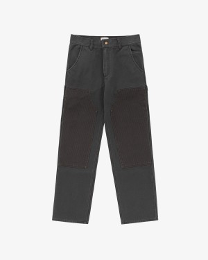 Grey Aime Leon Dore Trapunto Workwear Men's Pants | FTBXP4019