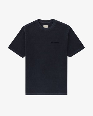 Indigo Aime Leon Dore Garment Dyed Uniform Unisex Shirts | ECKMH1405