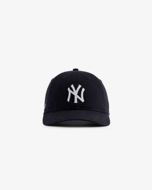 Navy Aime Leon Dore Ald / New Era Chain Stitch Yankees Ballpark Men's Hats | ZJXWO8037