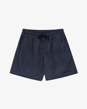 Navy Aime Leon Dore Foulard Swim Men's Short | UVYRO8726