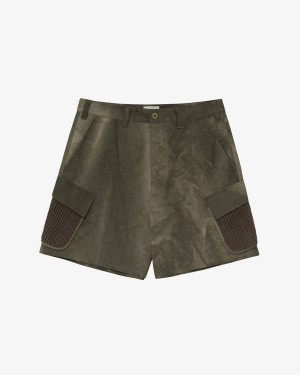 Olive Aime Leon Dore Ripstop Jungle Men's Short | KFDVA6285