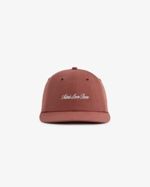 Orange Aime Leon Dore Script Sport Unisex Hats | KJUYC9657