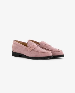 Purple Aime Leon Dore Ald Country Men's Loafer | NAYSU8459