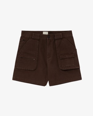 Red Aime Leon Dore Trail Men's Short | IHQGY5681