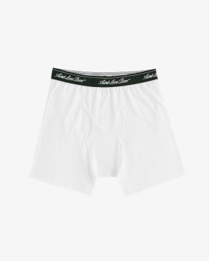 White Aime Leon Dore Boxer Brief 3-Pack Men's Pants | NQUXG8953