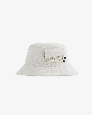 White Aime Leon Dore Jungle Bucket Men's Hats | WMNYD2953