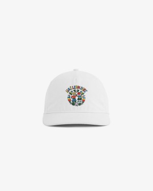 White Aime Leon Dore Paréa Men's Hats | LFWRN0615