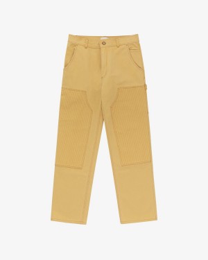 Yellow Aime Leon Dore Trapunto Workwear Men's Pants | TVQPL8179