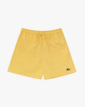 Yellow Aime Leon Dore Unisphere Nylon Men's Short | BESVH0231