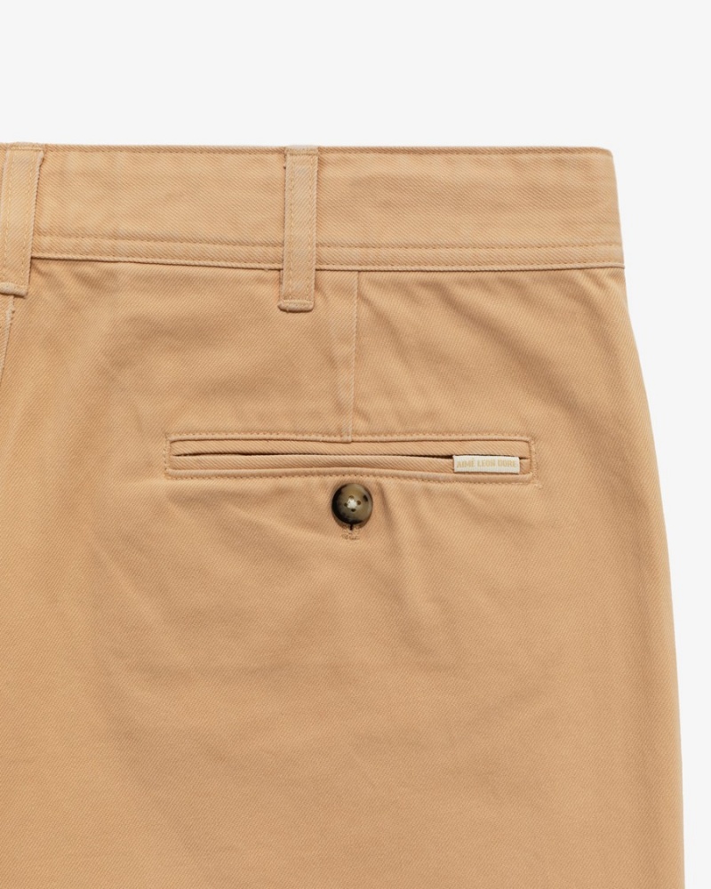 Beige Aime Leon Dore Straight Fit Chino Men's Pants | YIGKL5318