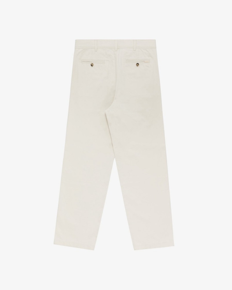 Beige White Aime Leon Dore Straight Fit Chino Men's Pants | KMSUO4356