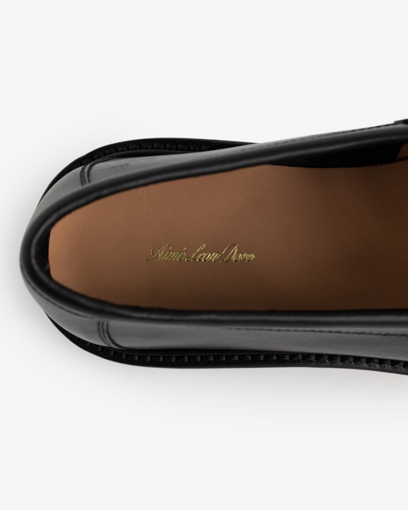 Black Aime Leon Dore Ald Taverna Women's Loafers | NYRDQ2137