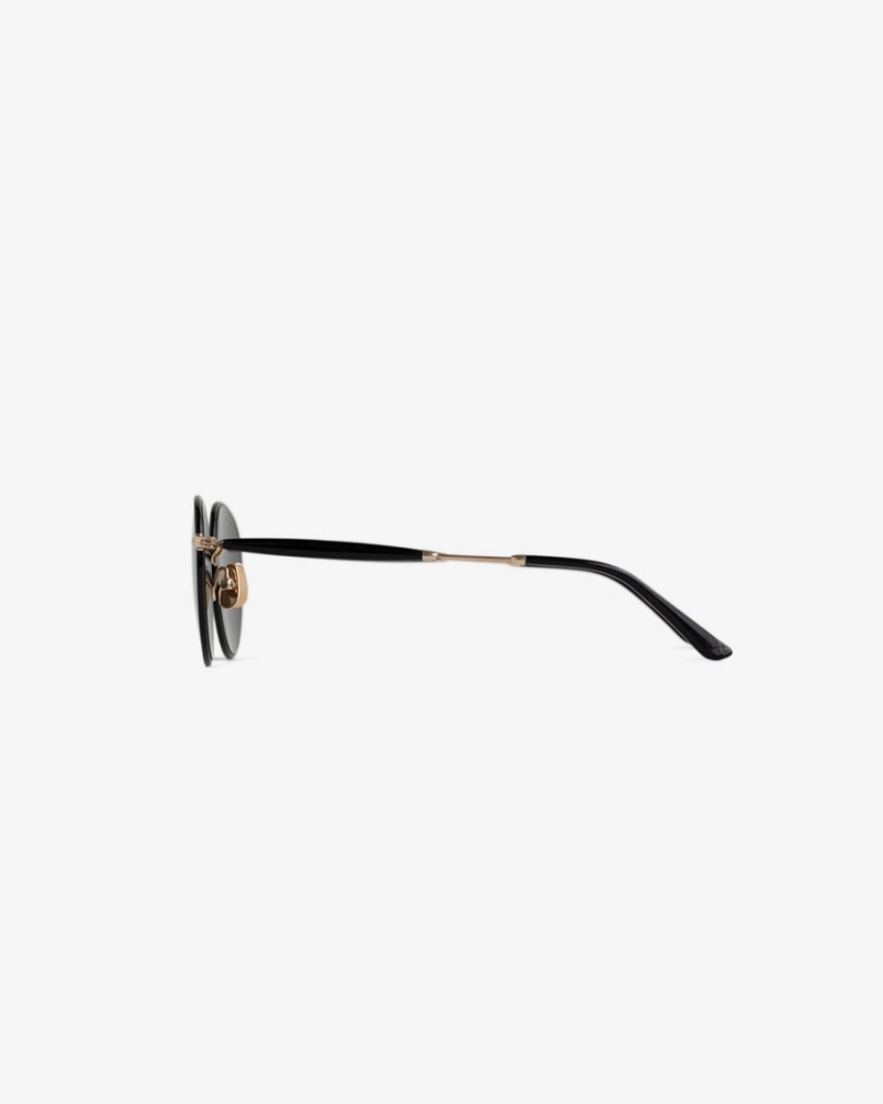 Black Aime Leon Dore Coppola Unisex Sunglasses | LRVYD1647