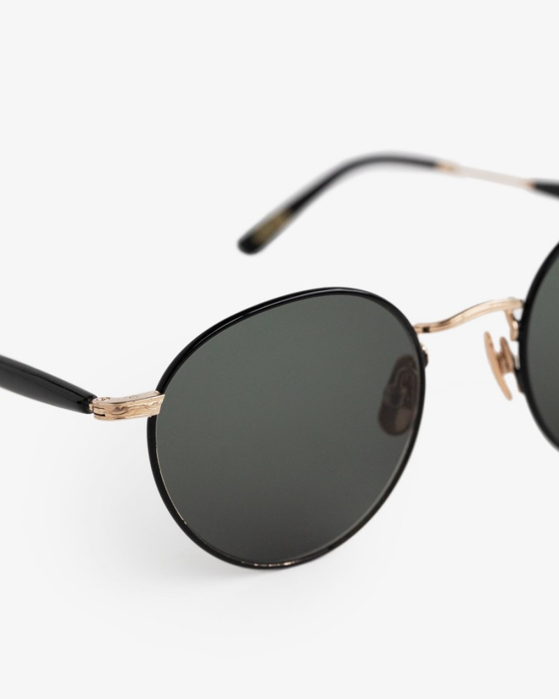 Black Aime Leon Dore Coppola Unisex Sunglasses | LRVYD1647