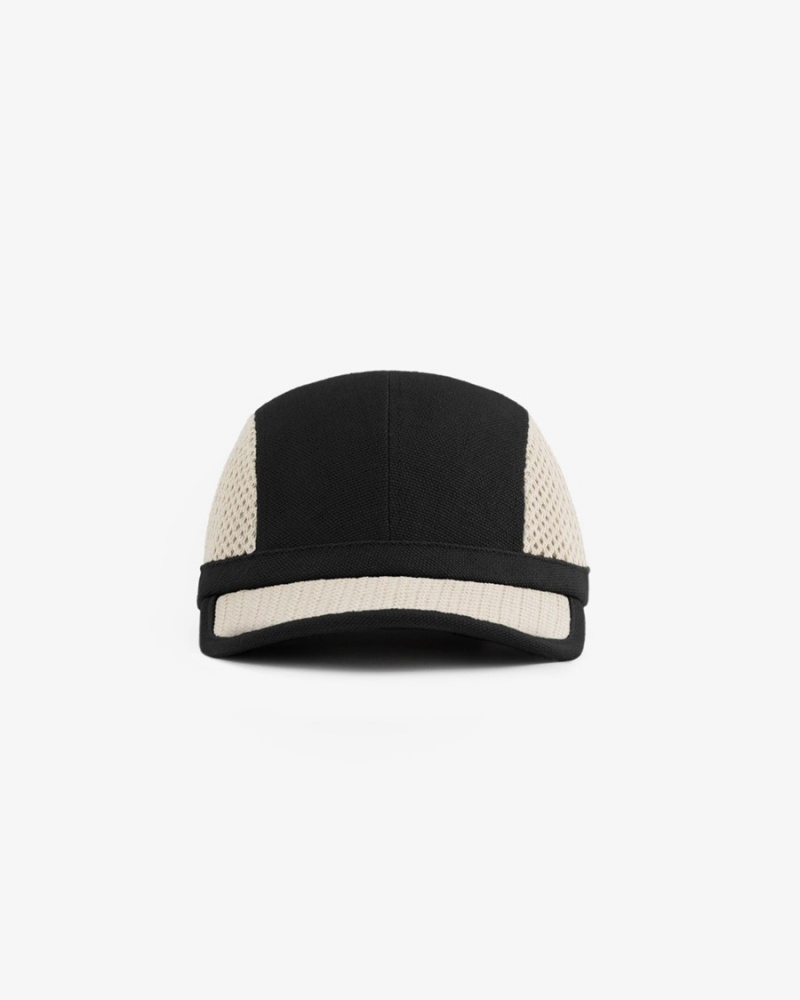 Black Aime Leon Dore Raffia Unisex Hats | BHQIG2639