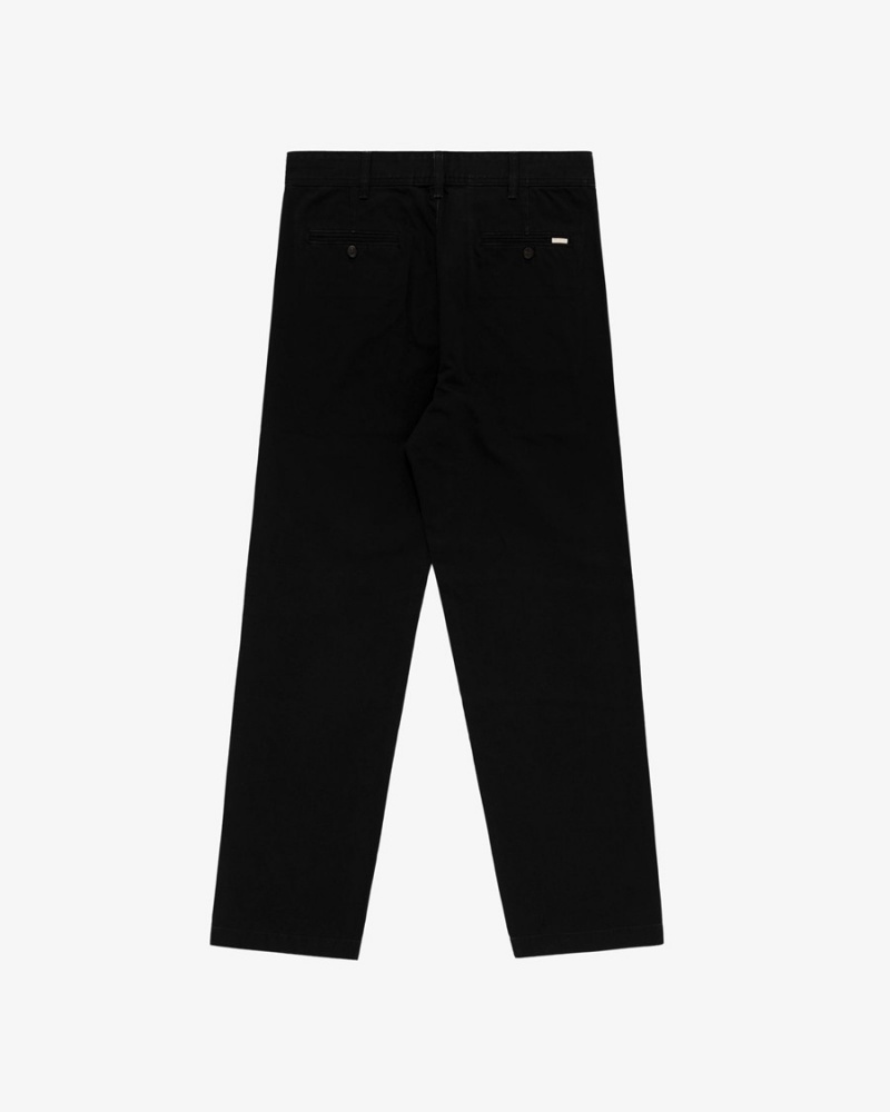 Black Aime Leon Dore Straight Fit Chino Men's Pants | HIVZN4609