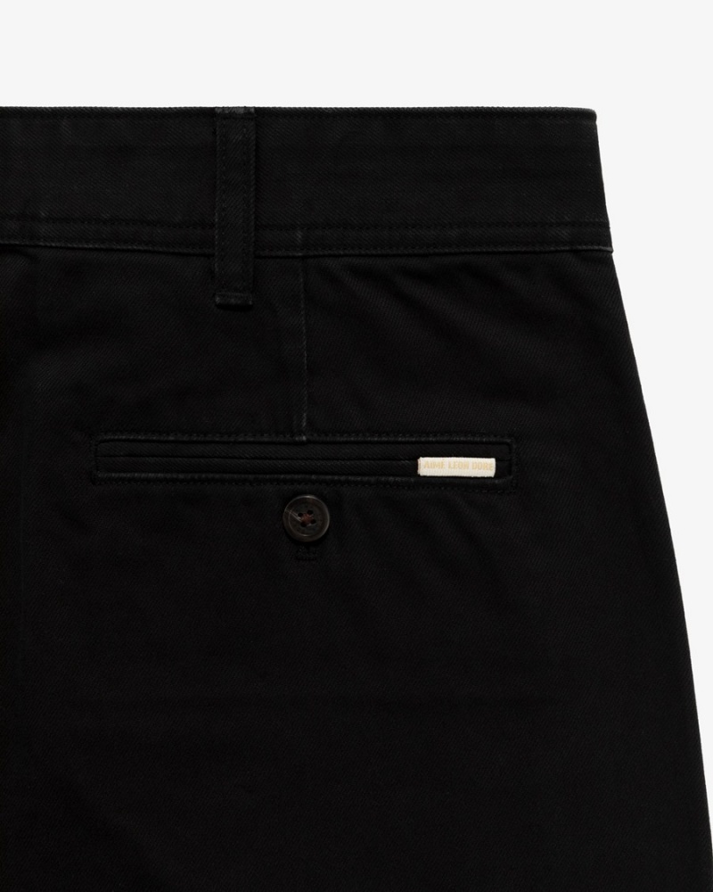 Black Aime Leon Dore Straight Fit Chino Men's Pants | HIVZN4609