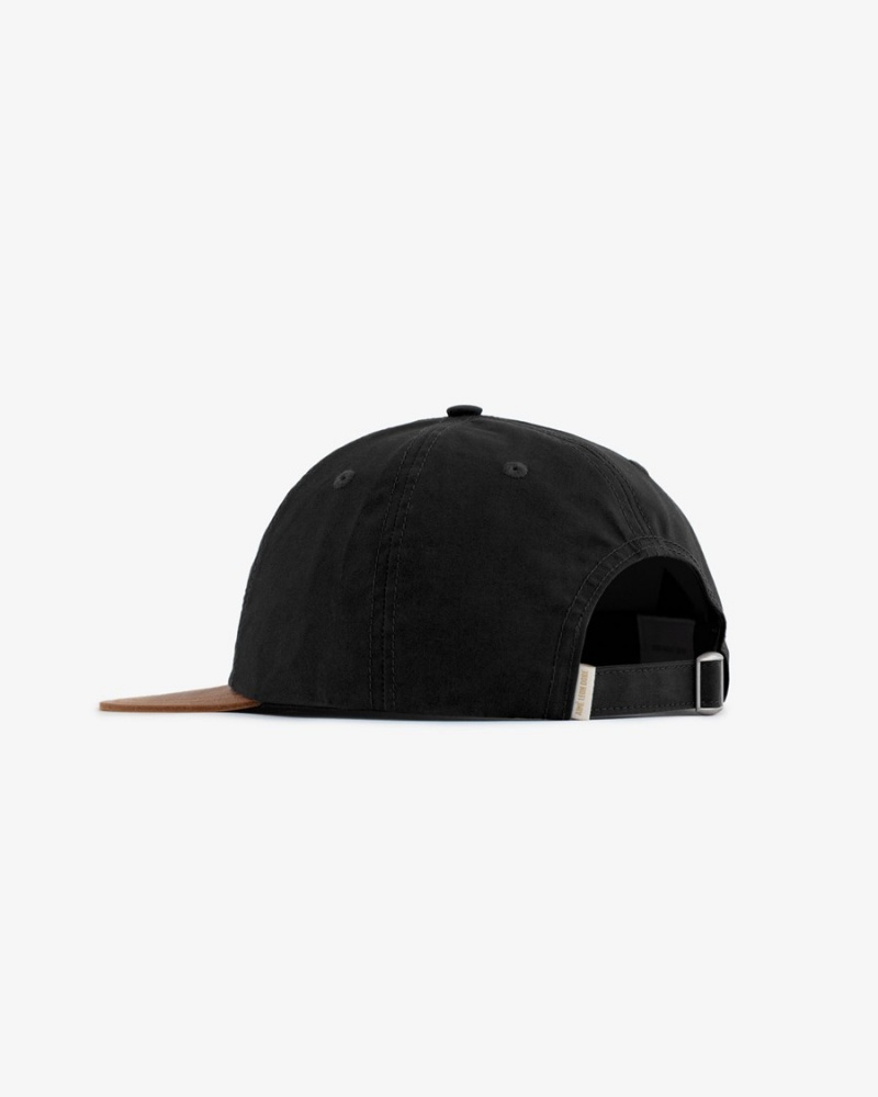 Black Aime Leon Dore Waxed Country Men's Hats | TDRQN9340