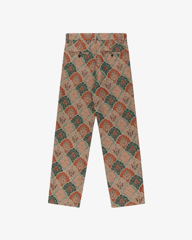 Blue Aime Leon Dore Tapestry Men's Pants | DWNXZ9854