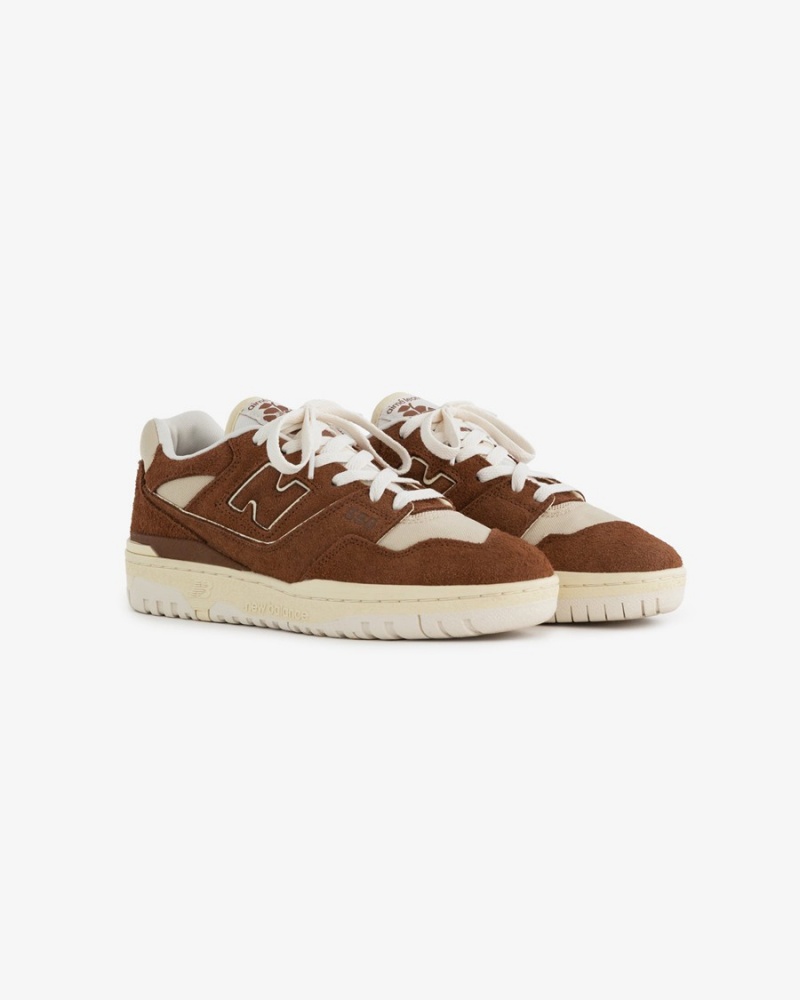 Brown Aime Leon Dore Ald / Nb P550 Basketball Oxfords Women\'s Sneakers | OYTHE3964