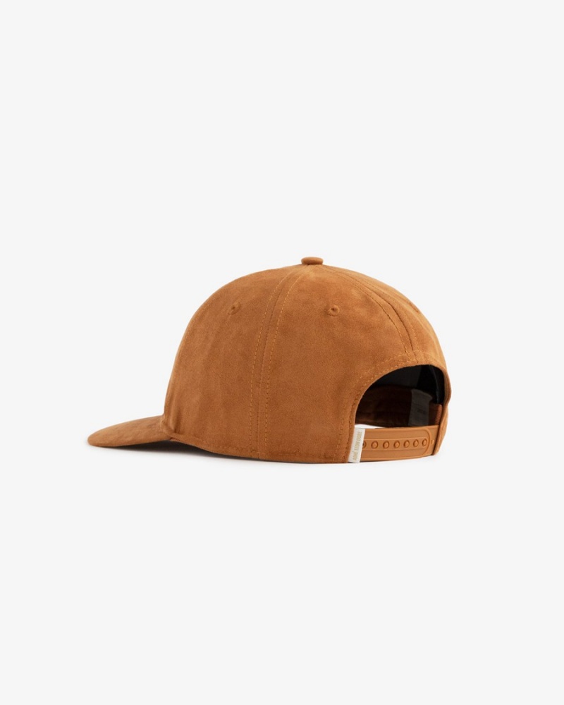 Brown Aime Leon Dore Chain Stitch Brushed Nylon Unisex Hats | KNAIR8743