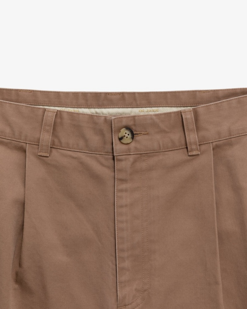 Brown Aime Leon Dore Double Pleated Men's Pants | XGSYN5097