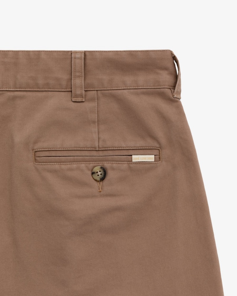 Brown Aime Leon Dore Double Pleated Men's Pants | XGSYN5097