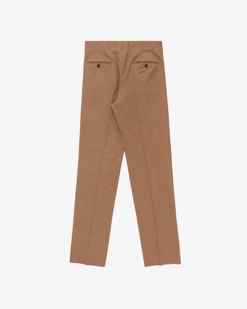 Brown Aime Leon Dore Tropical Wool Men's Trouser | GROBH1479