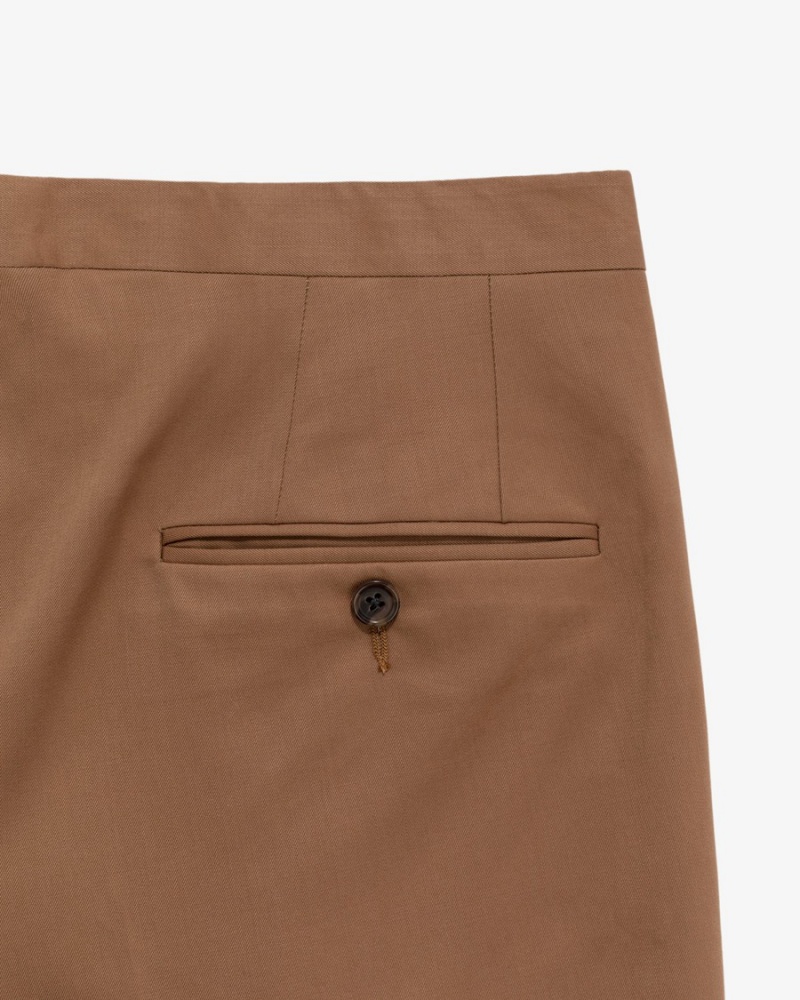 Brown Aime Leon Dore Tropical Wool Men's Trouser | GROBH1479