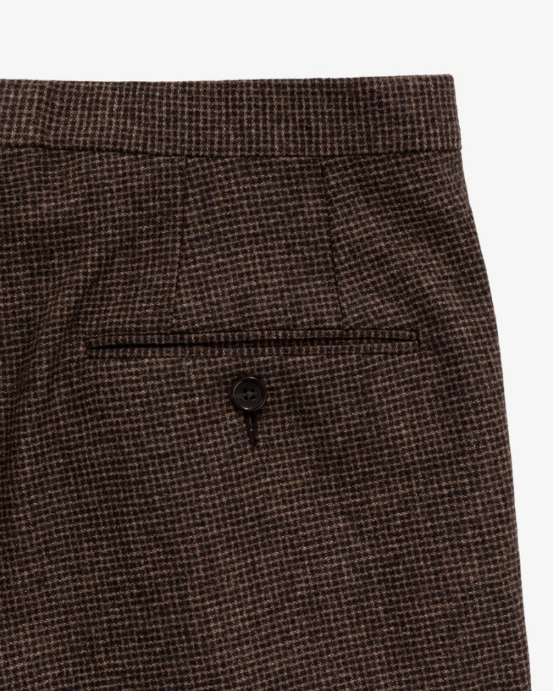 Dark Grey Aime Leon Dore Single Pleated Men's Trouser | EUMTW2519