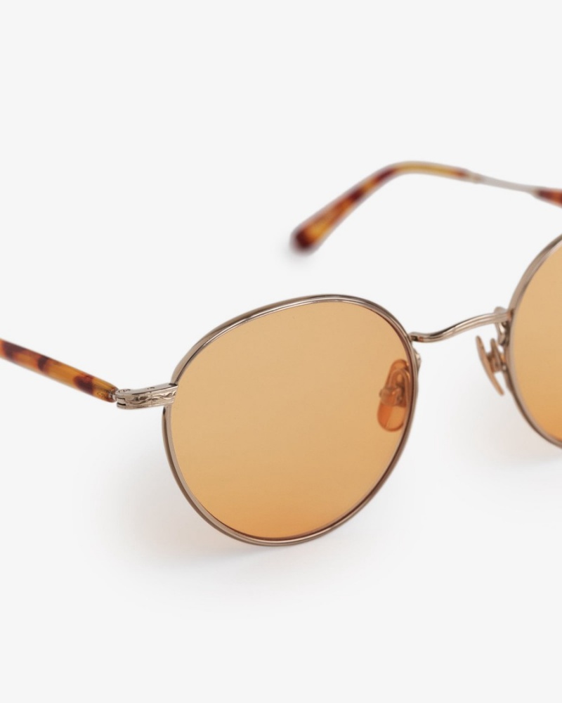 Gold Aime Leon Dore Coppola Unisex Sunglasses | OYMVT8065