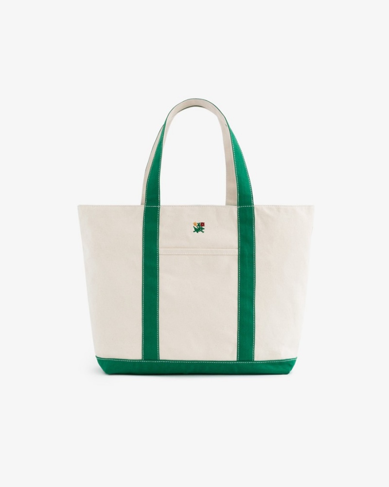 Green Aime Leon Dore Crest Contrast Women\'s Bags | KOGCT8421