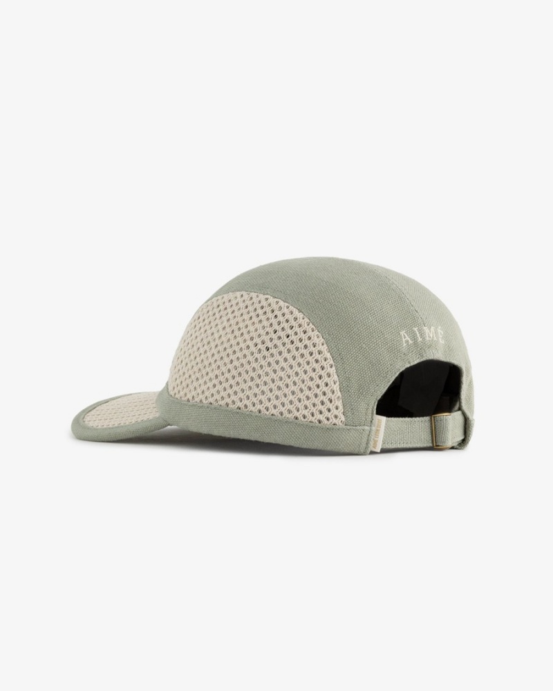 Green Aime Leon Dore Raffia Unisex Hats | OFAUD5712