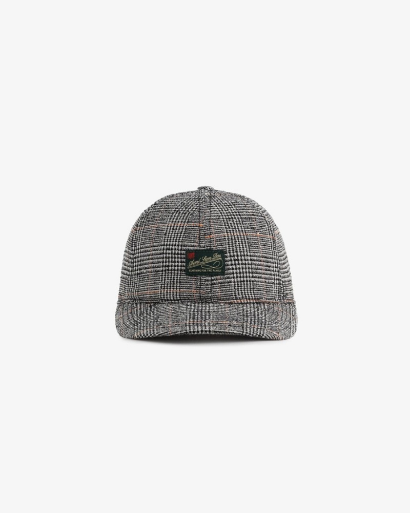 Grey Aime Leon Dore Plaid Women\'s Hats | TRCQA0496