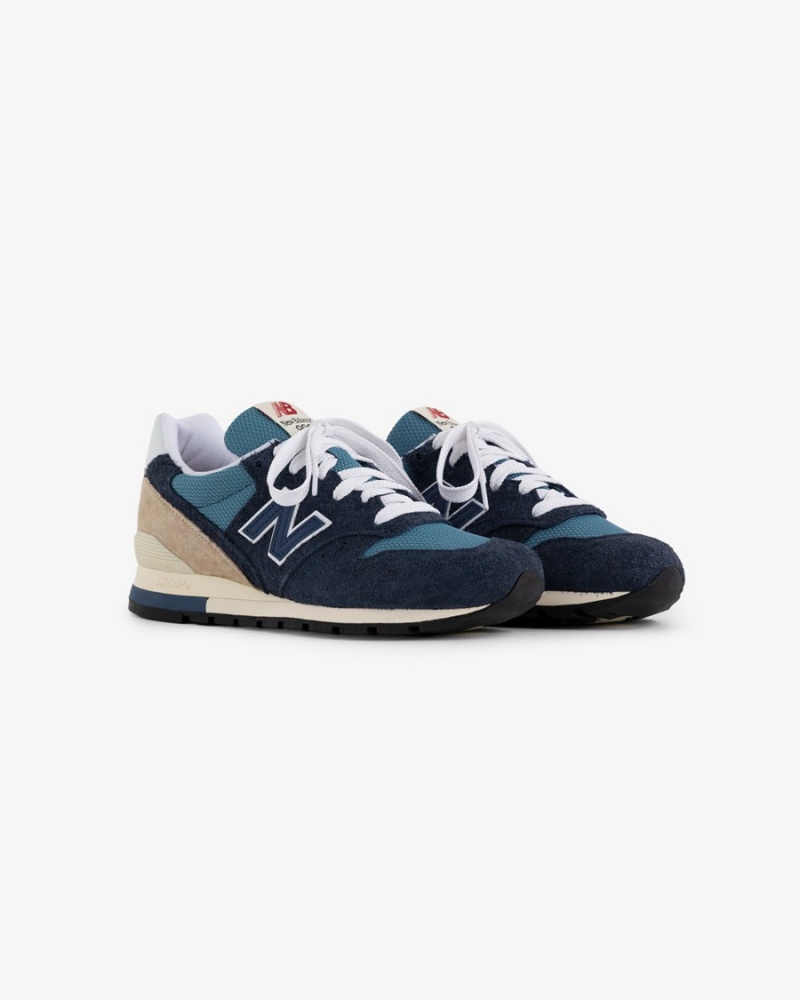 Navy Aime Leon Dore New Balance Made In Usa 996 Women\'s Sneakers | CFAEH7360