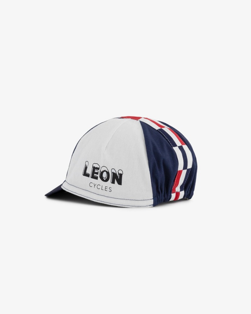 Navy Aime Leon Dore Poly Cycling Unisex Hats | YGTHP0671